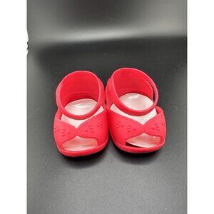 Cabbage‎ Patch Kids Bright Pink Shoes Ankle Straps 2009 OAA Jakks Pacific